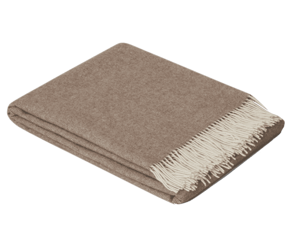 STACKELBERGS - PLAID EN LAINE BEIGE